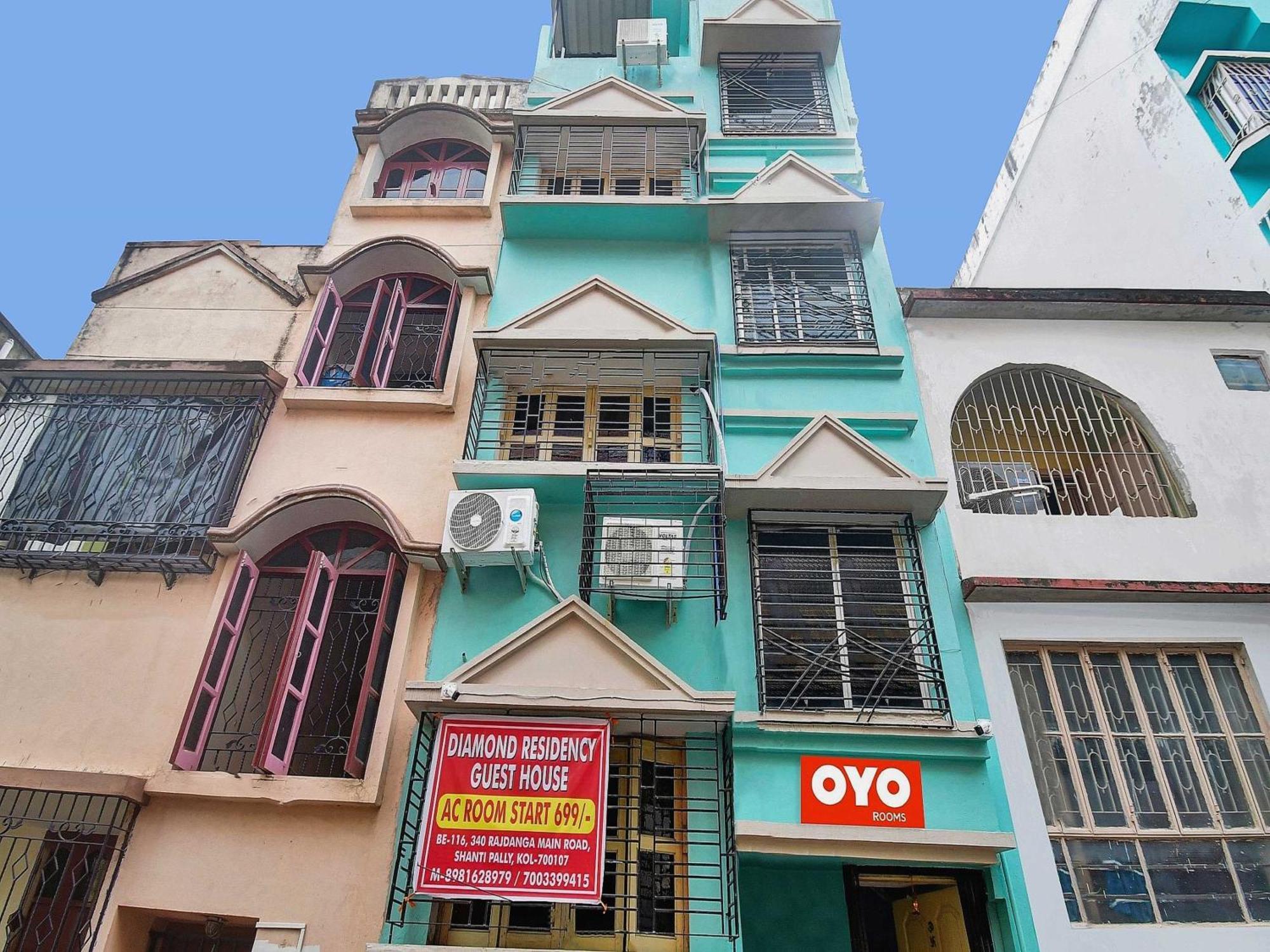 Hotel O Diamond Residency Calcuta Exterior foto