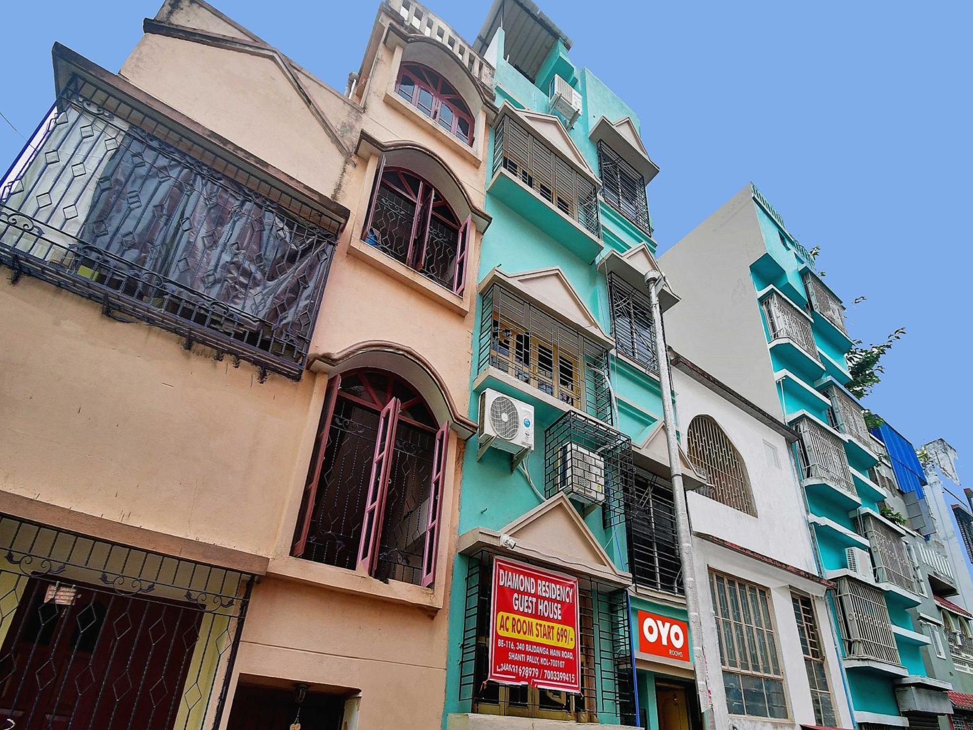 Hotel O Diamond Residency Calcuta Exterior foto