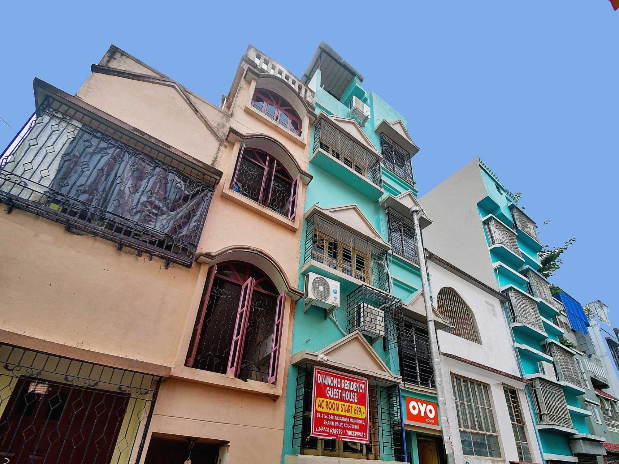 Hotel O Diamond Residency Calcuta Exterior foto